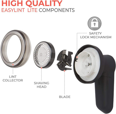 EasyLint Lite Electric Lint Remover Fabric Shaver