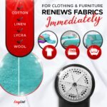 EasyLint Professional Rechargeable Fabric Shaver Lint Remover - Image 5